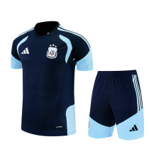 Mens Argentina Short Training Suit Royal 2026