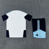 Mens Argentina Short Training Suit White 2026