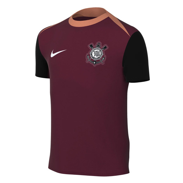 Mens Corinthians Short Training Pre-Match Burgundy Jersey 2026/27