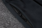 Mens Real Madrid Hoodie Jacket + Pants Training Suit Spring Mist 2025/26