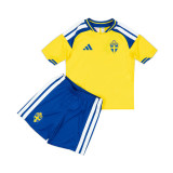 Kids Sweden Home Jersey FIFA World Cup 2026