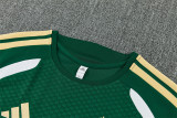 Mens Italy Short Training Suit Green 2026