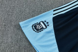 Mens Argentina Short Training Suit Light Blue 2026