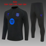 Kids Barcelona Training Suit Black 2025/26