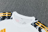 Mens Real Madrid Short Training Suit White 2025/26