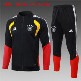 Kids Germany Jacket + Pants Training Suit Black 2026