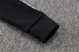 Mens Manchester City Jacket + Pants Training Suit Black 2025/26