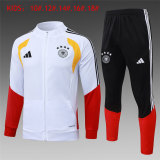 Kids Germany Jacket + Pants Training Suit White 2026