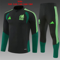 Kids Mexico Training Suit Black 2026
