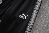 Mens Manchester City Jacket + Pants Training Suit Black 2025/26
