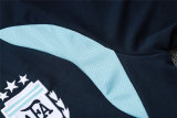 Mens Argentina Jacket + Pants Training Suit Navy 2026