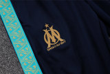 Mens Olympique Marseille Jacket + Pants Training Suit White 2025/26