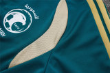 Mens Saudi Arabia KSA Jacket + Pants Training Suit Emeral Green 2026
