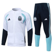 Mens Argentina Jacket + Pants Training Suit White 2026
