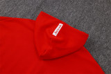 Mens Arsenal Hoodie Jacket + Pants Training Suit Red 2025/26