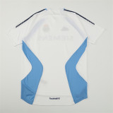 Mens Real Madrid Retro Short Training White Jersey 2005/06