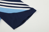 Mens Real Madrid Retro Short Training Royal Jersey 2003/04