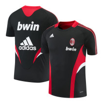 Mens AC Milan Retro Short Training Black Jersey 2008/09