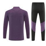 Mens Manchester United Training Suit Purple 2025/26