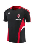 Mens AC Milan Retro Short Training Black Jersey 2008/09
