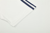 Mens Real Madrid Retro Short Training White Jersey 2007/08