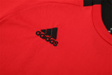 Mens AC Milan Retro Short Training Red Jersey 2008/09