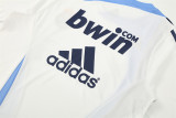 Mens Real Madrid Retro Short Training White Jersey 2007/08
