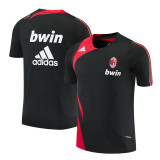Mens AC Milan Retro Short Training Black Jersey 2007/08