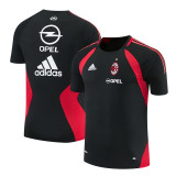 Mens AC Milan Retro Short Training Black Jersey 2005/06