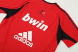 Mens AC Milan Retro Short Training Red Jersey 2006/07