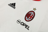 Mens AC Milan Retro Short Training White Jersey 2004/05