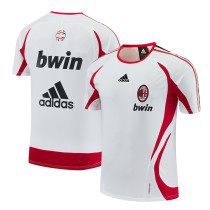 Mens AC Milan Retro Short Training White Jersey 2006/07