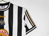 Newcastle United Retro Home Jersey Mens 1997-1999