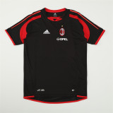 Mens AC Milan Retro Short Training Black Jersey 2004/05