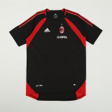 Mens AC Milan Retro Short Training Black Jersey 2005/06