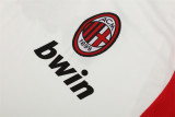 Mens AC Milan Retro Short Training White Jersey 2006/07