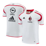 Mens AC Milan Retro Short Training White Jersey 2004/05