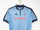 Mens Celta de Vigo Retro Home Jersey 1999/2000