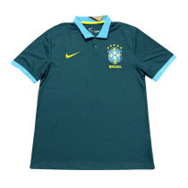 Mens Brazil Polo Shirt Green FIFA World Cup 2026