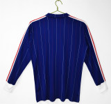 Mens France Retro Home Jersey Long Sleeve 1980/82