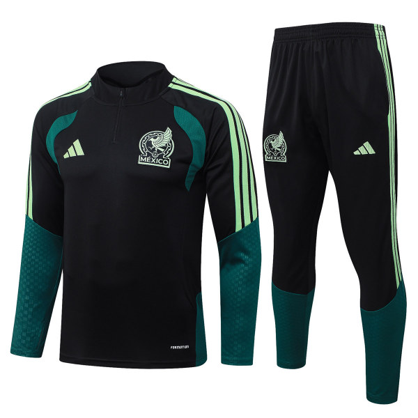 Mens Mexico Training Suit Black 2026