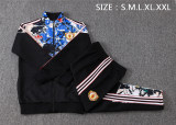 Mens Manchester United Jacket + Pants Training Suit Black 2026/27