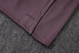 Mens Real Madrid Jacket + Pants Training Suit Purple 2026/27
