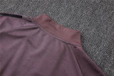 Mens Real Madrid Jacket + Pants Training Suit Purple 2026/27