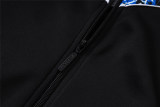 Mens Manchester United Jacket + Pants Training Suit Black 2026/27