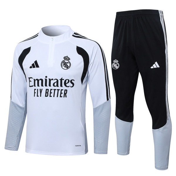 Mens Real Madrid Training Suit White 2026/27