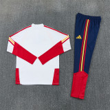 Kids Spain Training Suit White 2026
