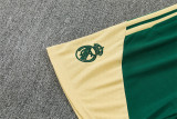 Mens Real Madrid Short Training Suit Green 2026/27