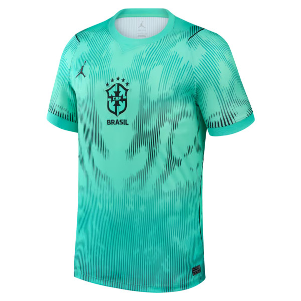 Mens Brazil Goalkeeper Green Jersey FIFA World Cup 2026