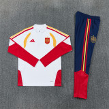 Kids Spain Training Suit White 2026